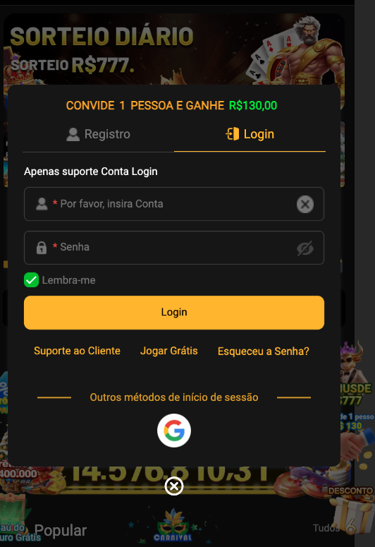 Aplicativo móvel 075BET